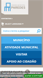 Mobile Screenshot of cm-paredes.pt