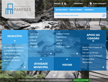 Tablet Screenshot of cm-paredes.pt